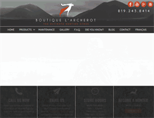 Tablet Screenshot of larcherot.com